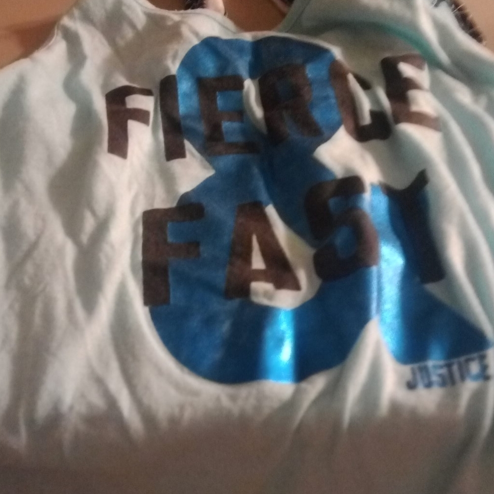 Tank connected with a sports bra